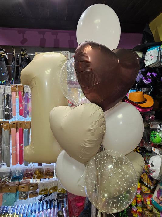 Zestaw "Beżowy roczek"